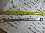 Vintage Easco 7/8&3/4 62128 Box End Wrench Forged Made Usa. Fixed Price $14.99.