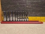 Snap-on Tools Usa New 1/4" Drive Sae Deep 6 Point Chrome Socket Set 110STMY. Fixed Price $196.95.