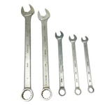Bonney Usa Lot Chrome Alloy Combination Wrench Hand Tool Set, 5 Pcs. Fixed Price $70.00.