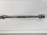 Snap On 3/8"-7/16" 6PT Sae Chrome Flex Head Wrench FH1214CS Mint. Fixed Price $39.00.