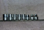 Snap On 3/8 8PC Socket Set. Fixed Price $75.00.