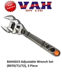 Bahco Adjustable Wrench Spanner Set (8070/8071/8072) 3 Piece. Fixed Price $54.08.