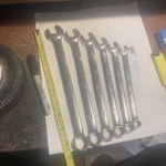 Pc Snap On Sae Wrench Set 3/4THRU 7/16 S0EX24-SOEX14. Fixed Price $149.99.