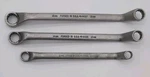 Craftsman 3PC.OFFSET Metric Box Wrench Good Condition Made In Usa. Fixed Price $37.95.