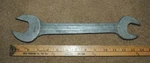14" Vintage S4042 Blue Point Supreme Open Wrench (by Snap-on) 1-1/4" X 1-5/16". Fixed Price $30.00.