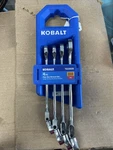 Kobalt 4PIECE 2884741 Flex Pro 90 Ratcheting Combination Wrench Set Metric. Fixed Price $24.99.