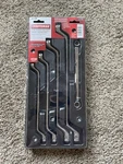 Craftsman 5PC Sae 12PT Deep Offset Double Box End Wrench 3/8"-15/16" #44349. Fixed Price $95.95.