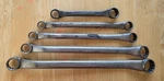 Vintage S-k Tools Sae Offset Box End X5, 1/2 7/8 Usa Sk Wrenches. Fixed Price $39.99.