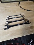 Matco Tools Flare Nut Set 4PC Sae Line Wrenches Usa. Fixed Price $49.99.