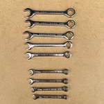 Sears Craftsman Usa 9PC Midget Metric Combination Wrench Set 42339 Missing One. Fixed Price $19.95.