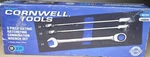 Cornwell CRW3MSB Piece 120-TOOTH Metric Ratcheting Combination Wrench Set. Fixed Price $189.95.