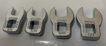 Nos Proto Crowfoot Wrenches 7/16 2/2 9/16 Open End 3/8" Drive 4912 4918. Fixed Price $49.00.