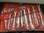 Vintage Proto Combo Wrench Set Mechanics Hand Tools Mac Toolbox. Fixed Price $85.00.