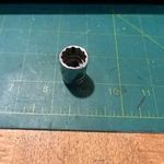 Snap On Tools 3/8" Drive 12PT 9/16" Shallow Socket F-181 Usa Nice. Fixed Price $9.88.