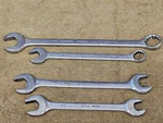 Vlchek Wbe Combination Open End Wrench Set Sae 7/8 13/16 25/32 5/8 3/4" Usa. Fixed Price $24.23.