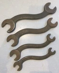 Antique Curved Champion Wrench Set 501 502 503 504. Fixed Price $25.00.