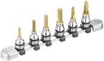 Ktc Nepros NTBT306A 9.5MM 3/8" Hexagon Bit Socket Set 6-PIECE Allen Wrench Tool. Fixed Price $261.97.