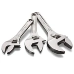 Craftsman 3-PIECE Adjustable Wrench Set (6", 8", 10") Heavy-duty Steel. Fixed Price $49.75.