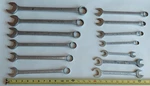 Proto Challenger Set Combination Wrench 12 Point Lot + Open End - 13 Items.. Fixed Price $100.00.