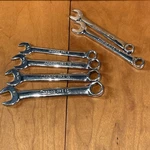 Snap-on Oxi 8, 10, 11, 12 + M6, M7 Midget Sae Pt Combination Wrenches. Fixed Price $69.50.