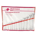 Performance Tool W1114 Sae Combination Wrench Set Piece. Fixed Price $67.45.