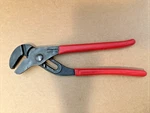 Snap-on Tools AWP120 12" Spring Loaded Adjustable Joint Pliers W/ Red Soft Grips. Fixed Price $45.99.
