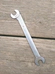 Vintage Bonney Zenel 9/16" Double Open-end Wrench 3403 Usa 8" Long. Fixed Price $24.88.