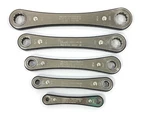 Craftsman Ratchet Double Box End Wrench Set 945681 - 943685 Usa Vintage Sears. Fixed Price $49.97.