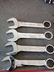 Snap 12 Point Short Combination Wrenches Set Of 4 Usa Made. Fixed Price $320.00.