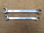 Mac 1/2 - 9/16" And 5/8 11/16 Point Flare Nut Wrenches ,FB20226 FB16186. Fixed Price $34.99.