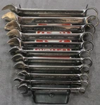 Matco Tools 12PC Combination Wrench Set Point 18MM-8MM (missing 7MM). Fixed Price $180.00.