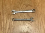 Blue-point By Snap-on Lot Of Small 6PT Wrenches (9/32 OXI-9)(11/32 OXI-11). Fixed Price $12.94.