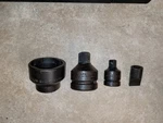 S-k Tools, Proto, Walden 1" And 3/4" 1/2" Drive Impact Sockets. Fixed Price $35.00.