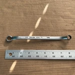 Giller No. 2214 Offset Box End Wrench 12 Point 1/2 & 7/16 Made Usa. Fixed Price $8.00.