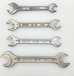 4 Different Metric Wrenches Din 895 Vintage Heyco, Walter, Stubai, Europe Made. Fixed Price $25.00.
