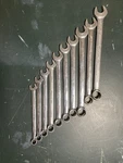 Snap-on Metric Combination Wrenches. Fixed Price $200.00.