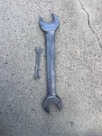 Lot Of 2: Billings Wrenches; 5B787 1-5/16TH 1-1/4TH & M1723 7/16TH 3/8TH. Fixed Price $18.50.
