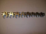 8PC Calhawk Flare Nut Crowfoot Wrench Set Sae. Fixed Price $28.99.