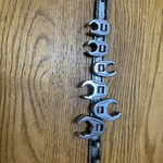 Snap-on Tools Sae Open-end Flare Nut Crowfoot Wrench Set 6 Piece, 3/8"- 3/4. Fixed Price $125.00.