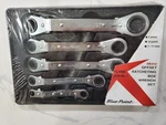Blue 5-PIECE 12-POINT Metric 25 Offset Ratcheting Box Wrench 17MM. Fixed Price $140.00.