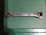 Mac Tools Ratcheting Box Wrench RBM-16 16MM-18MM Usa. Fixed Price $5.95.