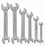 7-19MM Double Head Open End Wrench Set In Pouch 6PCS. Williams Usa JHWMWS-26. Fixed Price $107.24.