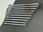 Matco Tools Grbzxlm 10PC Extra Long Metric 10MM-19MM Ratcheting Box Wrench Set. Fixed Price $264.99.