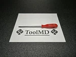 Snap-on Tools Usa Rare Red 1/4" 10" Length Standard Shank Driver TM9CSR. Fixed Price $149.95.