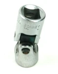 Bonney 1/2" 12 Point Chrome Universal Swivel Socket 3/8" Drive TU16 Usa. Fixed Price $12.00.