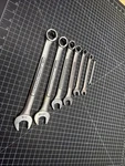 Rare 6 Point Craftsman Usa 7PC Wrench Set 1/4-7/8 Va Series Euc. Fixed Price $80.00.