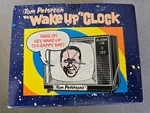 Vintage Tom Peterson Wake Up! Talking Alarm Clock Nos New Box. Fixed Price $189.00.