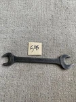 Snap-on Tools S2022B 5/8"-11/16" Double Open End Wrench Vintage Sae. Fixed Price $5.99.
