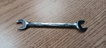 Snap On Sae 7/16" X 1/2" Double Open End Wrench VO1416B. Fixed Price $14.99.