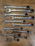 Craftsman 11PC Metric Chrome 72 Tooth Ratcheting Box Wrench Set. Fixed Price $74.95.